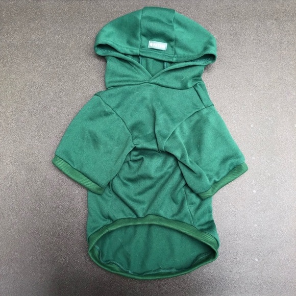 Petsin Green Dog Hoodie Size M/L - Picture 3 of 6